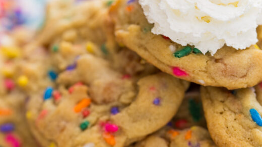 Birthday Cake Pudding Mix Cookies