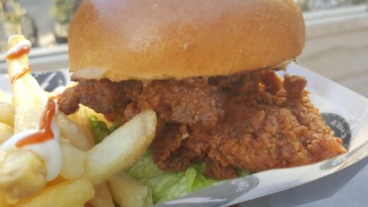 Chicken Burgers from Meat the Chef - Broadgate Circle