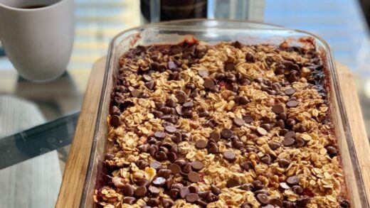 Chocolate- Coconut Oatmeal Bake – Sprinkles with Klaudia