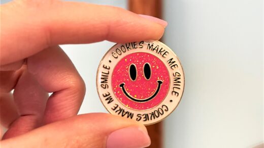 Cookies Make Me Smile Enamel Pins from GS-JJ.com
– The Flour Box