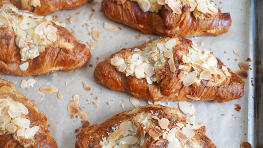 Easy Peasy Almond Croissants | Bake to the roots