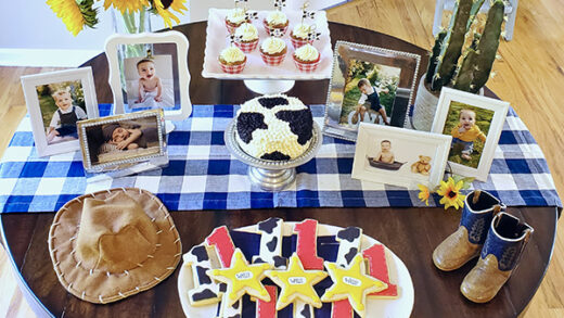 Erica's Sweet Tooth » Western Theme First Birthday Party