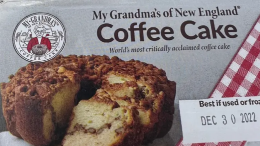 My Grandmas of New England Coffee Cake