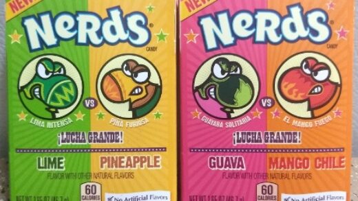 Nerds Lucha Grande Lime vs Pineapple and Guava vs Mango Chile | Junk Food Betty