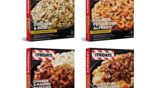 TGI Fridays Adds Four New Frozen Meals