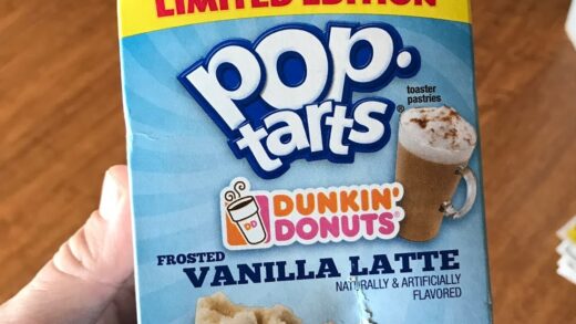 Thanks a LATTE!  Dunkin Donuts Frosted Vanilla Latte Pop-Tarts