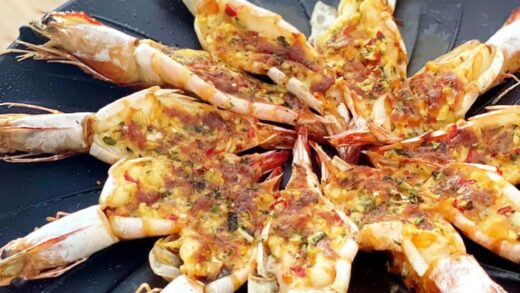 Baking Taitai 烘焙太太: Easy Grilled Prawns