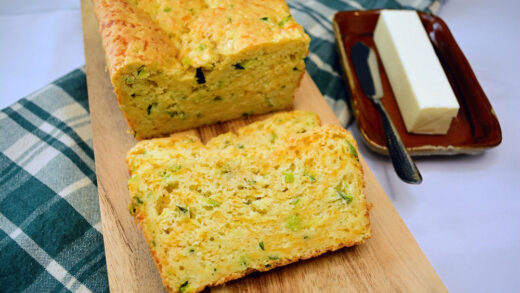 Cheddar & Chive Zucchini Bread