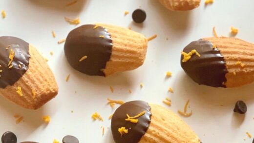 Chocolate – Orange Madeleines – Sprinkles with Klaudia