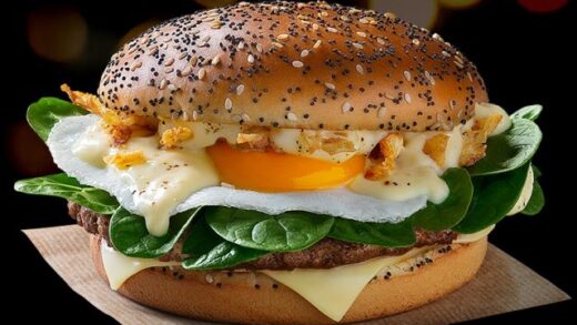 McDonald's Launches New Eggs Benedict Burger in Portugal