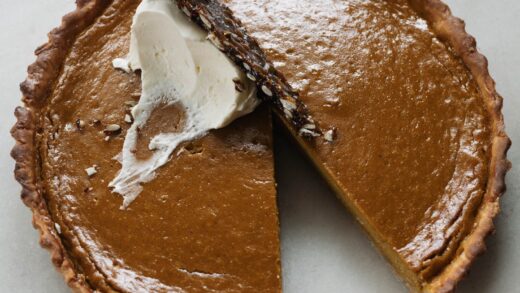 Praline Pumpkin Pie — Butter and Brioche