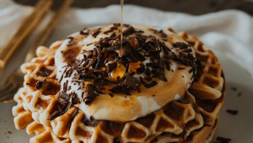 Brown Butter Waffles — hint of vanilla