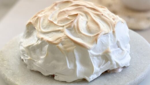 Easy Baked Alaska - Pie Crust and Pixie Dust