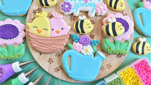 How to Decorate FIVE Happy Spring Cookies
– The Flour Box