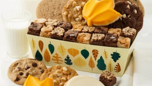 Mrs. Fields Selling Fall Cookie Crate for Over 70% Off