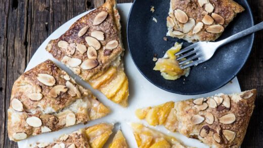 Pastry Affair | Peach Almond Galette