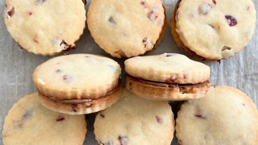 CRANBERRY NUTELLA SANDWICH COOKIES – Sweet Baking Adventures