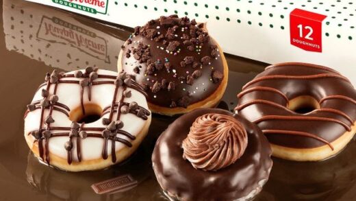 Krispy Kreme Debuts New "Chocomania" Donuts