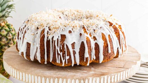 Pina Colada Pound Cake Recipe