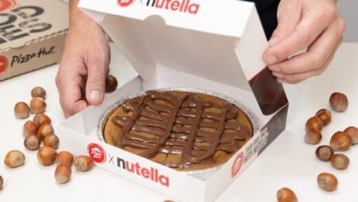 Pizza Hut Bakes New Giant Nutella Cookie in Australia