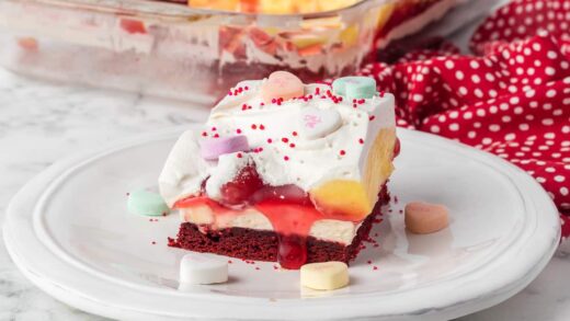 Red Velvet Cherry Dream Bars