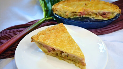 Rhubarb Cream Pie | Recipe