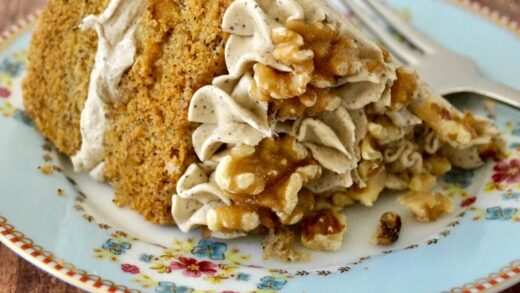 Coffee and Walnut Cake – What Jessica Baked Next