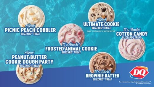 Dairy Queen Reveals 2024 Summer Blizzard Menu