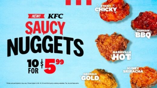 KFC Reveals New Saucy Nuggets