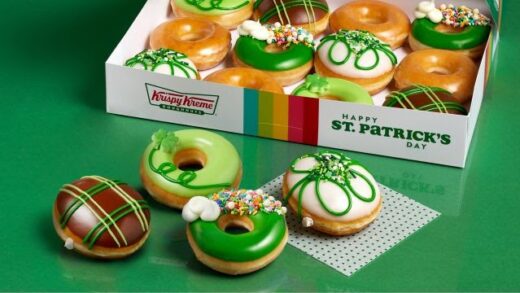 Krispy Kreme Releases 2024 St. Patrick's Day Donuts