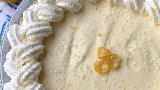 Lemon Chiffon Pie - SUZIE SWEET TOOTH