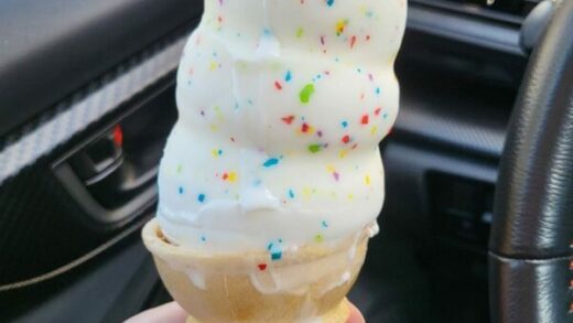 REVIEW: Dairy Queen Confetti Cake Dipped Cone - The Impulsive Buy