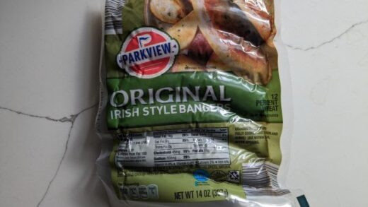 Review: Aldi - Parkview Original Irish Style Bangers