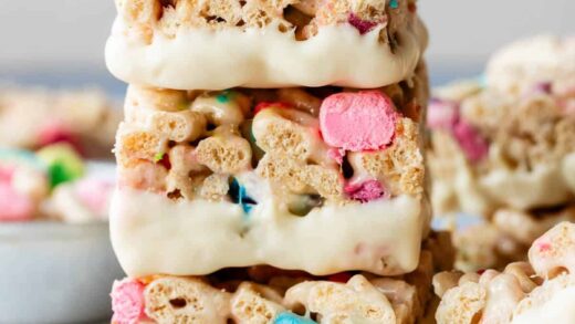 White Chocolate Lucky Charms Treats