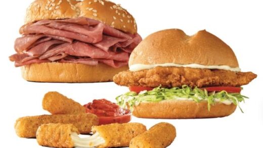 Arby's Updates Two for $6 Mix-and-Match Deal with Chicken Sandwich and Mozzarella Sticks