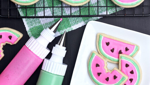 Erica's Sweet Tooth » Watermelon Sugar Cookies