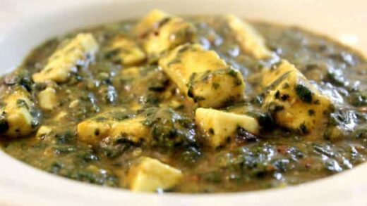 Paneer Spinach Dal