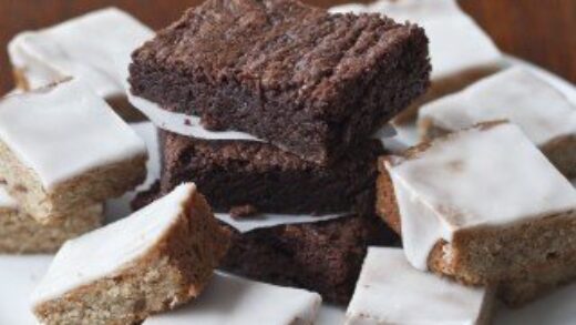 TRUFFLE BROWNIES AND LEMON GINGER BARS — Nick Malgieri