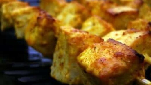 Tandoori Tofu Kebabs Recipe - Awesome Cuisine