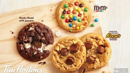 Tim Hortons Debuts New Dream Cookies in US