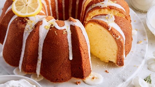 Glazed Lemon Pound Cake - Tutti Dolci Baking Recipes