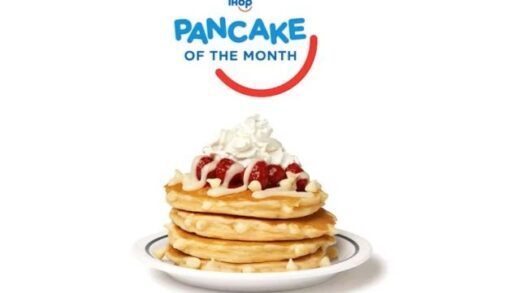 IHOP Brings Back White Chocolate Raspberry Pancakes