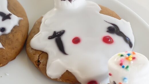 Melted Snowman Cookies - Pie Crust and Pixie Dust