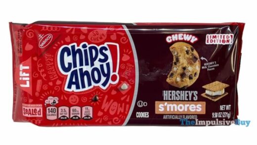 REVIEW: Chips Ahoy Limited Edition Hershey's S'mores Cookies - The Impulsive Buy