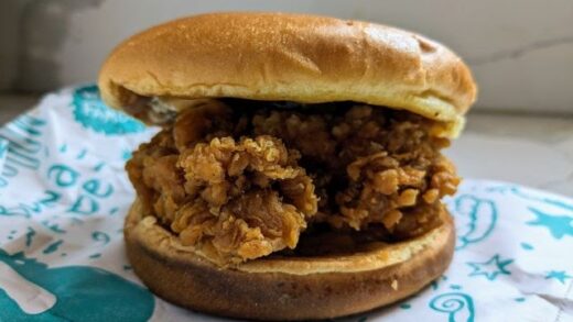 Review: Popeyes - Golden BBQ Chicken Sandwich