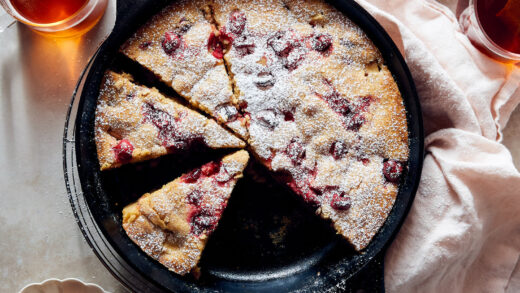 Skillet Cranberry and Apple Cake — Apt. 2B Baking Co.