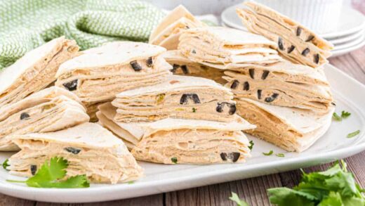 Taco Tortilla Stacks Recipe - Shugary Sweets