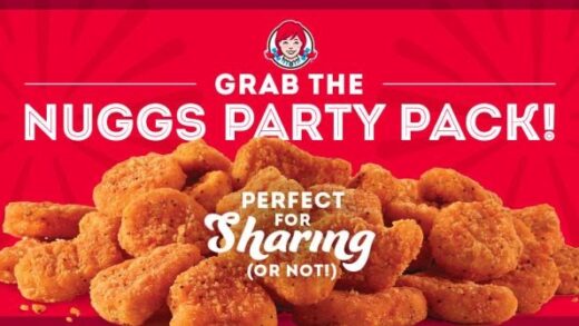 Wendy's Puts Together New 50-Piece Chicken Nuggets Party Pack