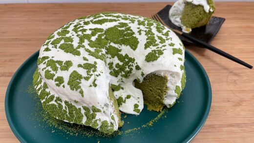 Genmaicha Avalanche Cake – Karlin Patisserie