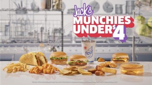 Jack in the Box Reveals New Jack's Munchies Under $4 Value Menu